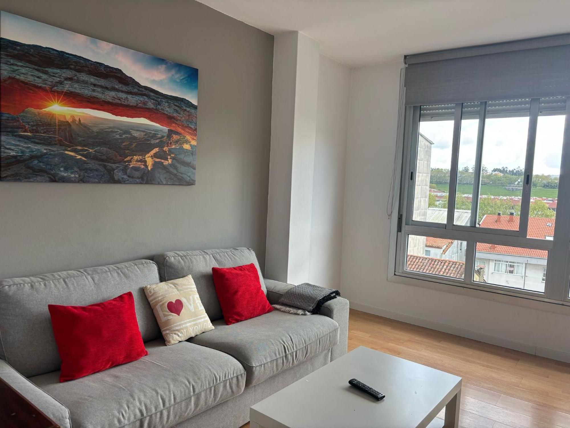 Apartament Amplio Piso Con Vistas En La Entrada Del Camino C4 Santiago de Compostela Zewnętrze zdjęcie